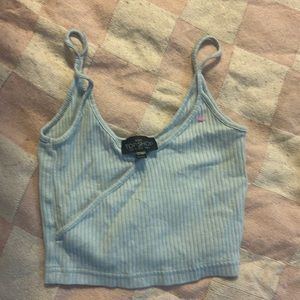 TOPHOP light blue tank